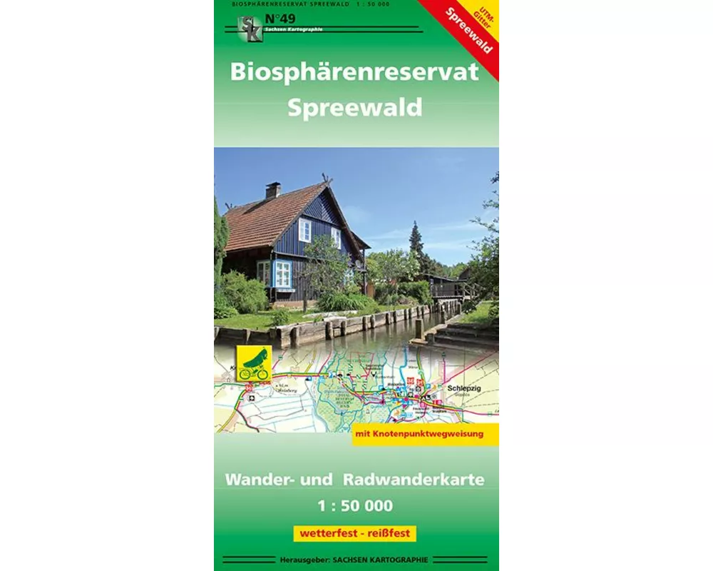 Biosphärenreservat Spreewald 1 : 50 000