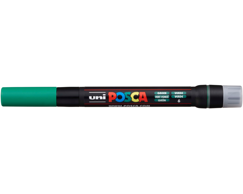 UNI-BALL Posca Pinsel-Marker 1-10mm PCF350 GREEN grün
