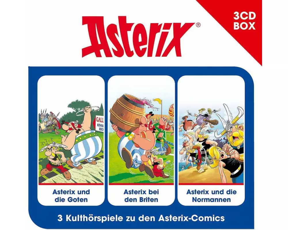 Asterix Hörspielbox Vol. 3
