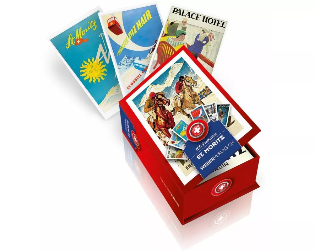 Kunstkartenbox St. Moritz