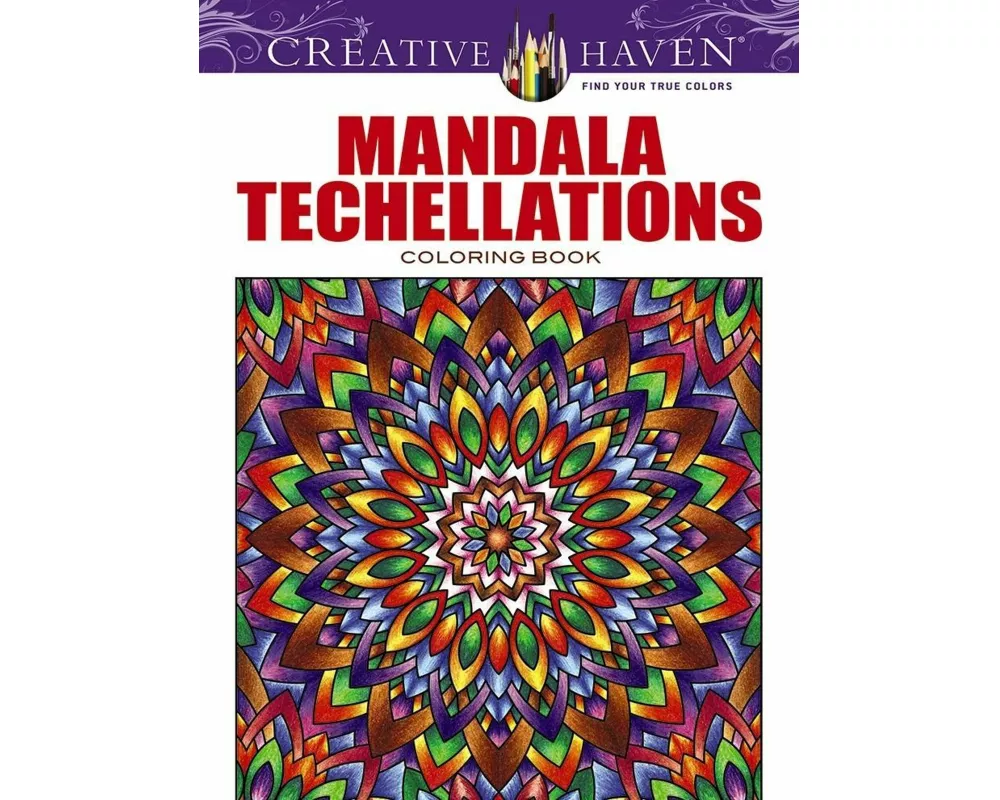 Creative Haven Mandala Techellations Coloring Book