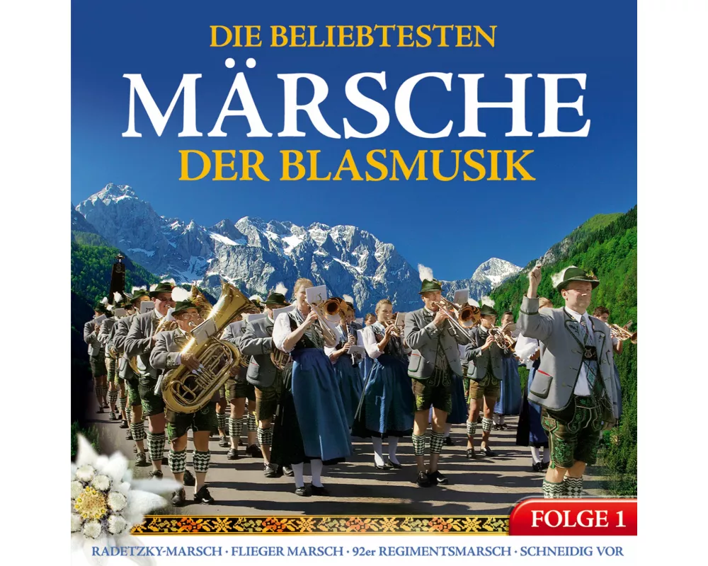 Die beliebtesten Märsche der Blasmusik