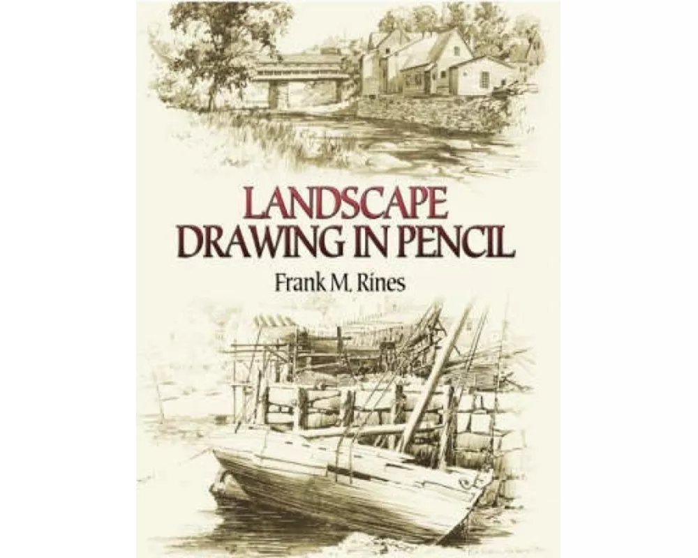 Landscape Drawing in Pencil
