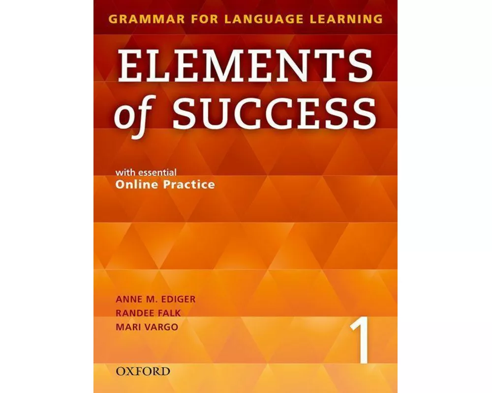 Elements of Success: 1: Student Book with essential Online Practice