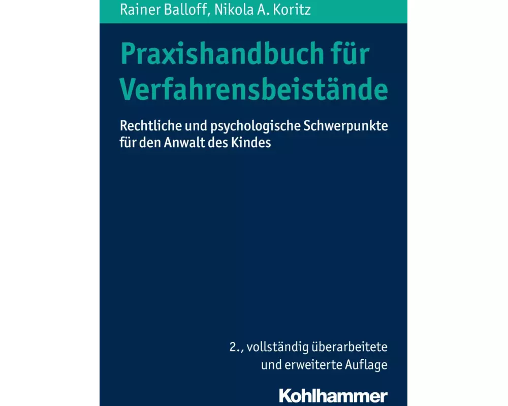 Praxishandbuch für Verfahrensbeistände