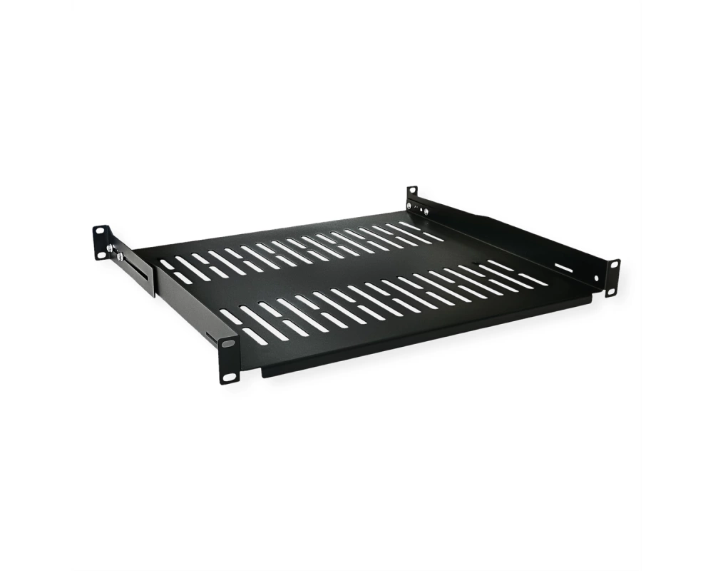 VALUE 19-Zoll-Geräteträger, 485 x 400mm, max. 25kg, schwarz