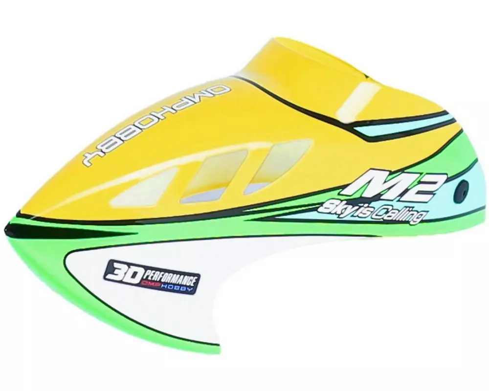 OMPHobby Kabinenhaube Canopy-Plasma M2-V3Pro - Gelb