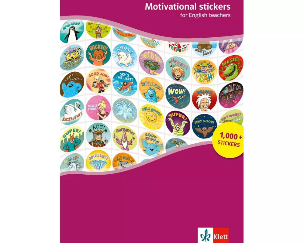 Motivational stickers for English teachers