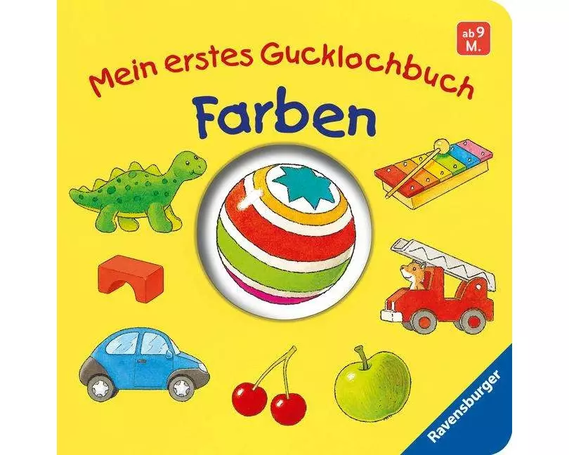 Mein erstes Gucklochbuch: Farben