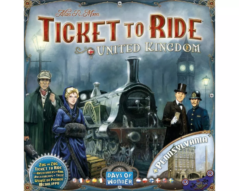 Zug um Zug UK& Pennsylvania