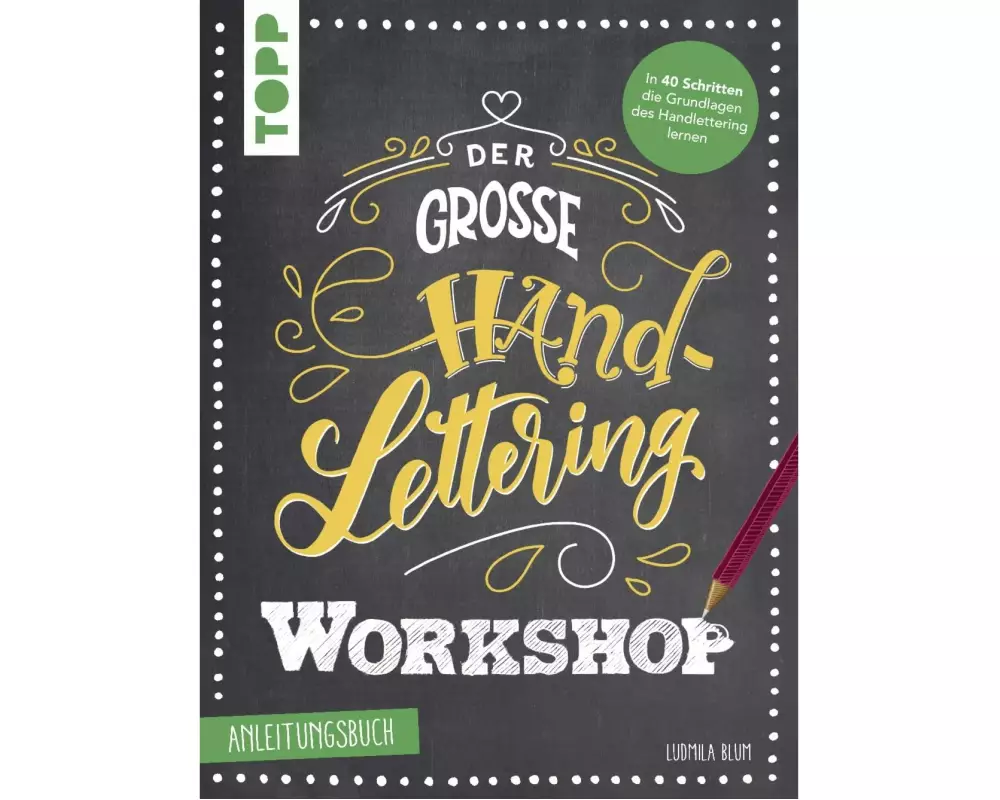 Frechverlag Handbuch Der grosse Handlettering Workshop 80 Seiten