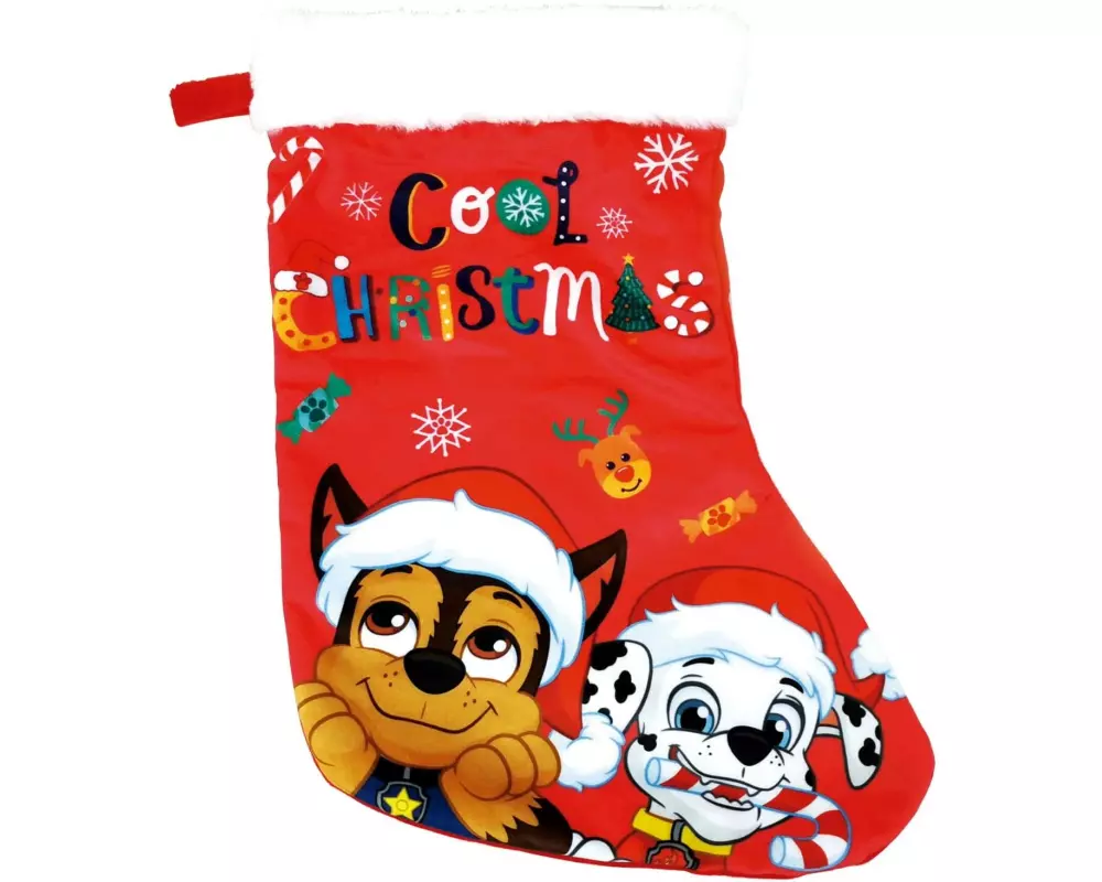 Arditex Weihnachtssocke 42 x 32 cm, Paw Patrol