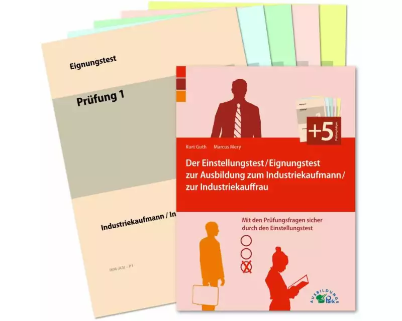 Der Eignungstest / Einstellungstest zur Ausbildung zum Industriekaufmann / zur Industriekauffrau