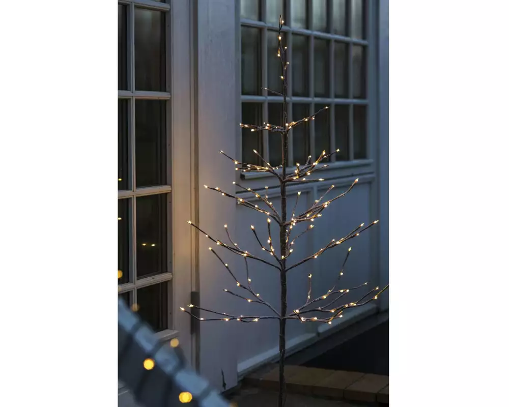Sirius Weihnachtsbaum Alex 180 cm beschneit mit 240 LED