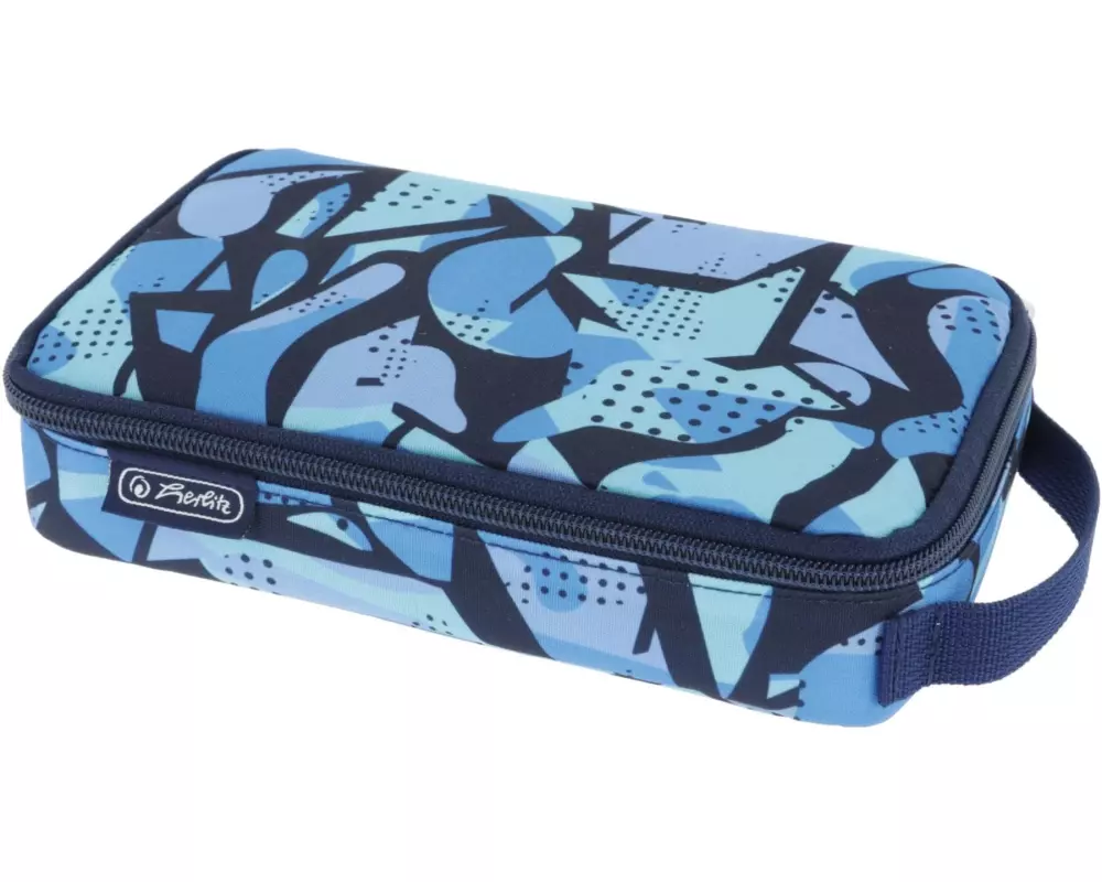 Herlitz Schlamperetui 2 Go CamoBlue