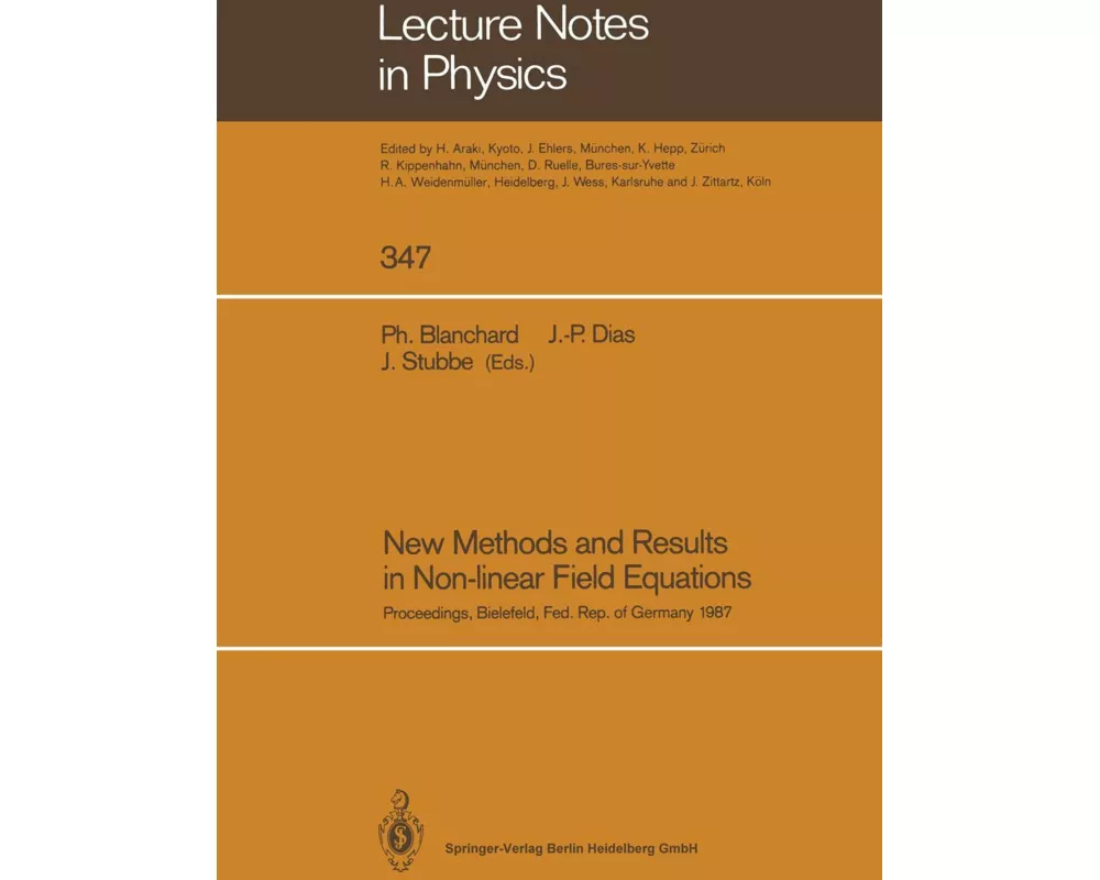 New Methods and Results in Non-linear Field Equations