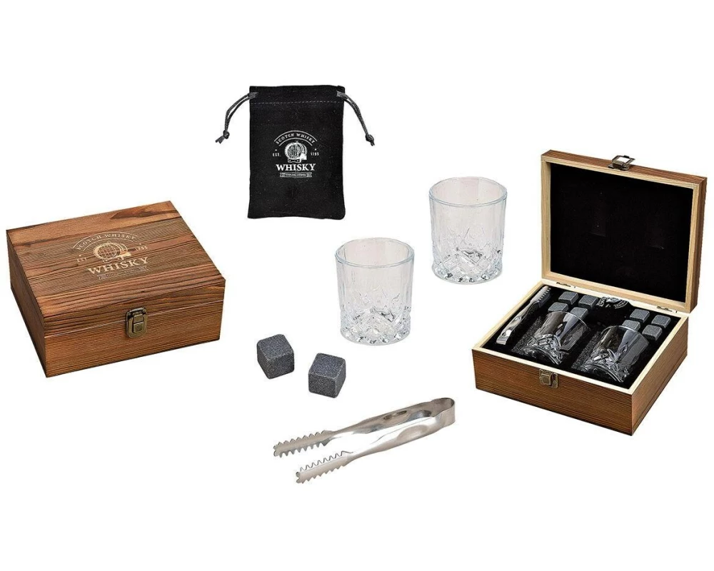 G. Wurm Whisky-Set Whisky-Set 13-teilig, 300 ml, Braun