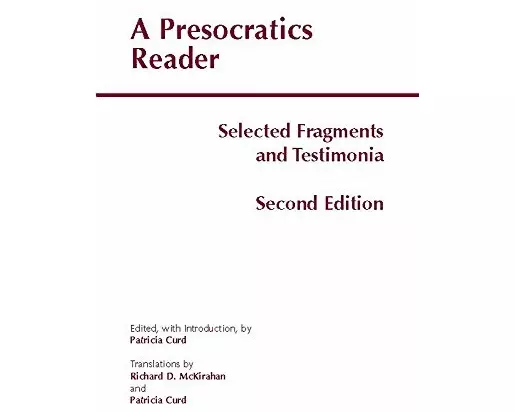 A Presocratics Reader