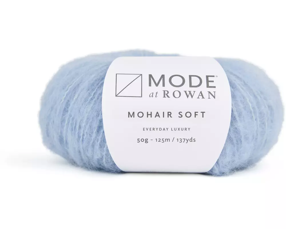 Mode at Rowan Wolle Mode Mohair Soft 50 g, 125 m, Hellblau