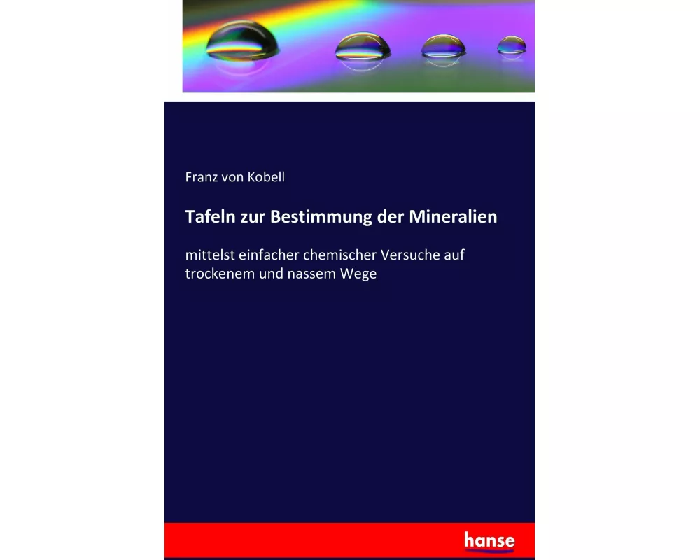 Tafeln zur Bestimmung der Mineralien