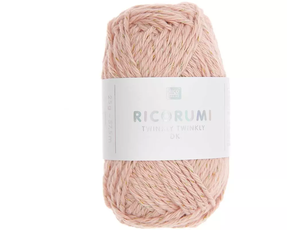 Rico Design Ricorumi Twinkly Twinkly 25 g, Puder