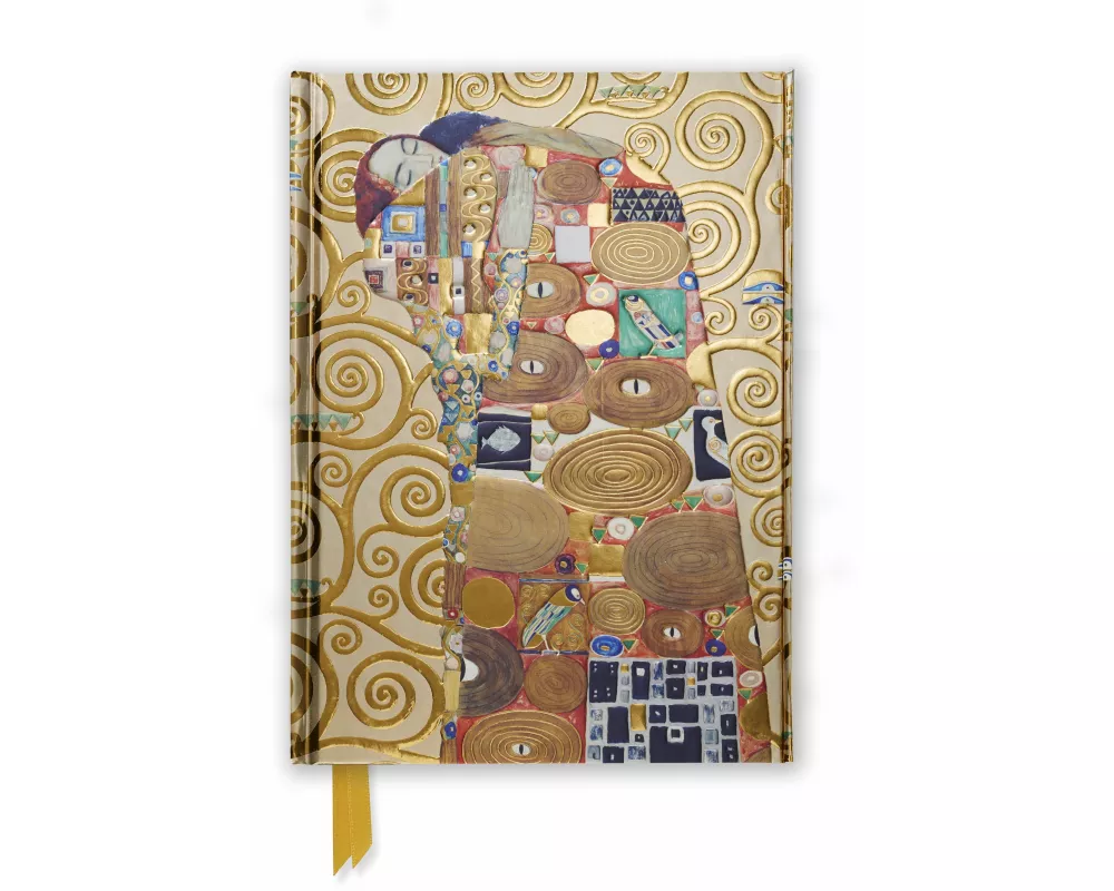 Gustav Klimt: Fulfilment (Foiled Journal)