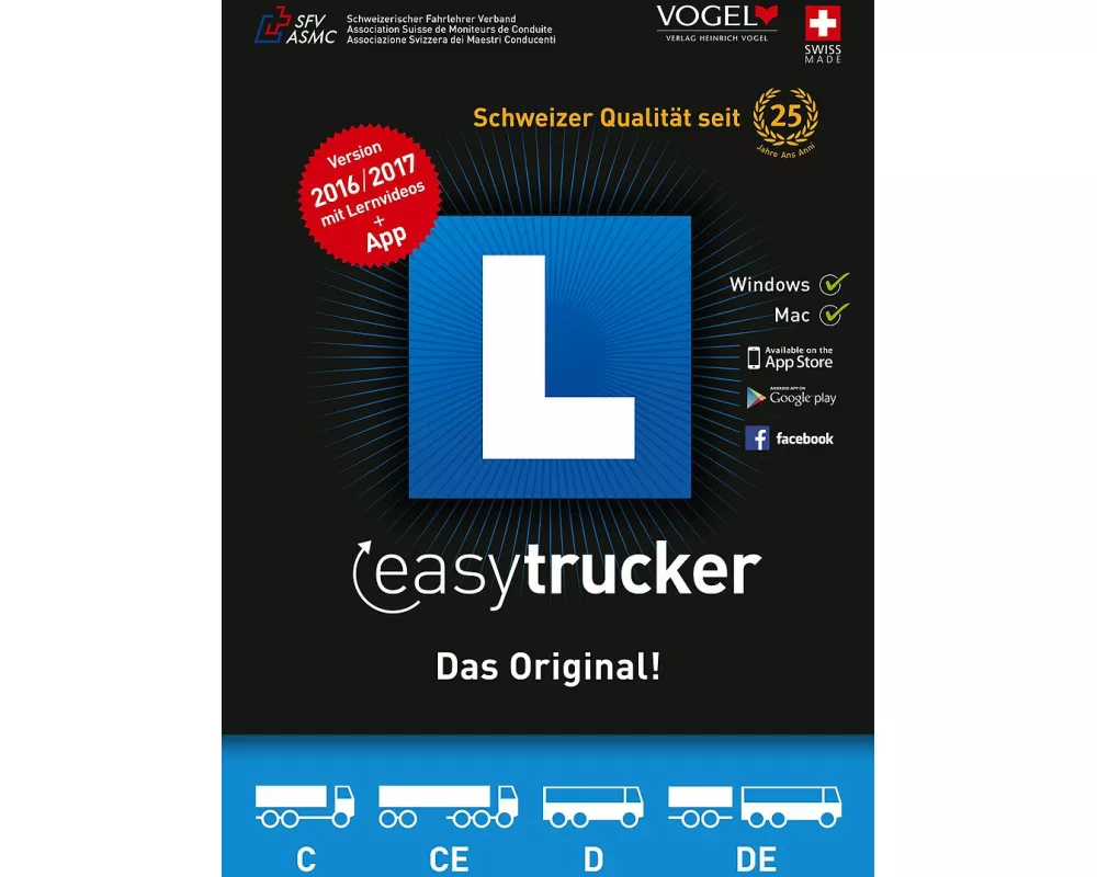 easytrucker. C,CE,D,DE 2016/2017