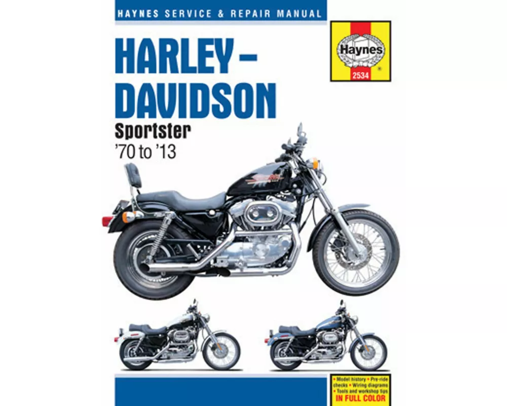 Harley-Davidson Sportsters (70 - 13) Haynes Repair Manual