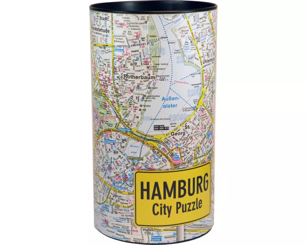Hamburg City Puzzle 500 Teile, 48 x 36 cm