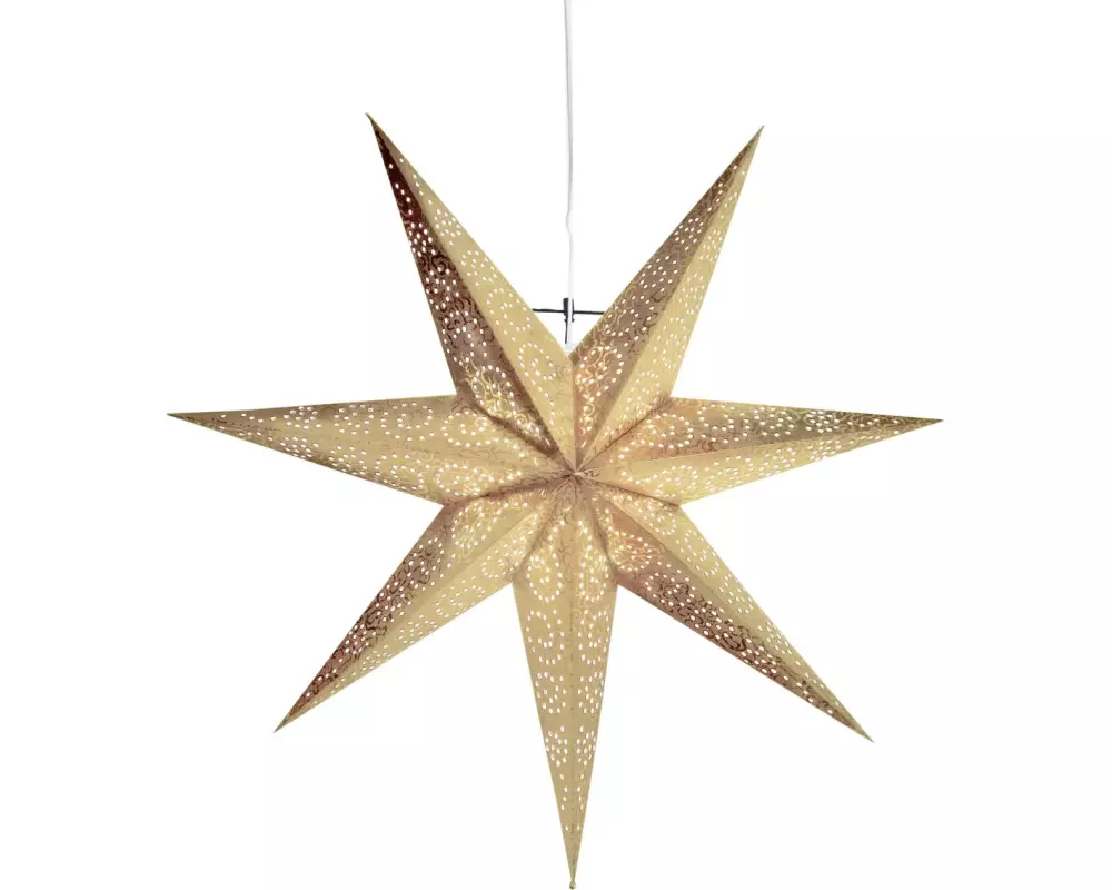 Star Trading LED-Stern Antique 60 cm, Gold