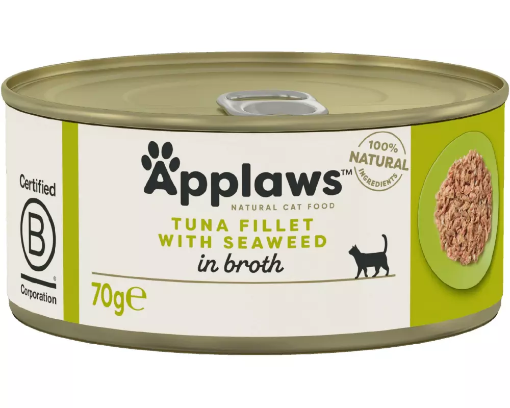 Applaws Nassfutter Thunfischfilet und Seegras 70 g