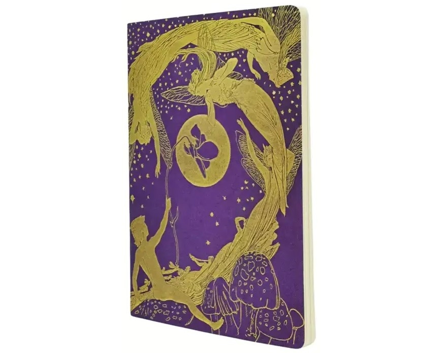 PAPERBLANKS Notizheft A6 CBD6285 Violet Fairy dot 80 S.