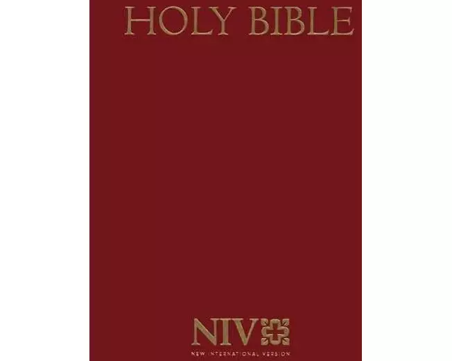 NIV Pew Bible - Red 124048
