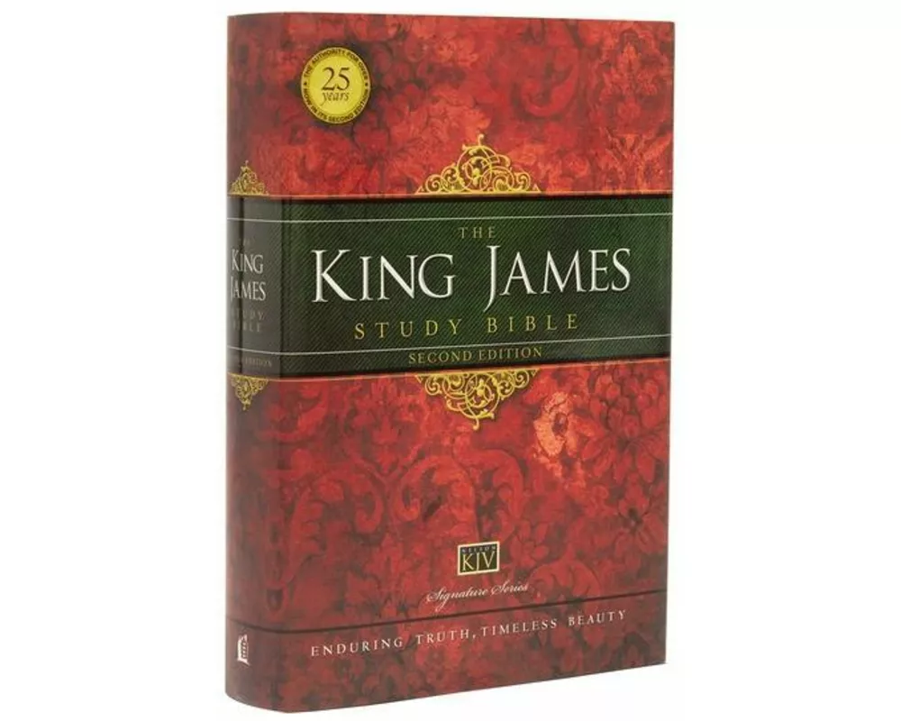 KJV Study Bible, Large Print, Hardcover, Red Letter