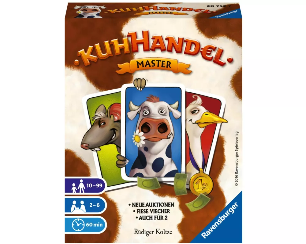 Kuhhandel Master Ravensburger Kartenspiele