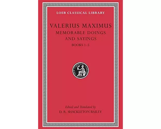 Memorable Doings and Sayings, Volume I