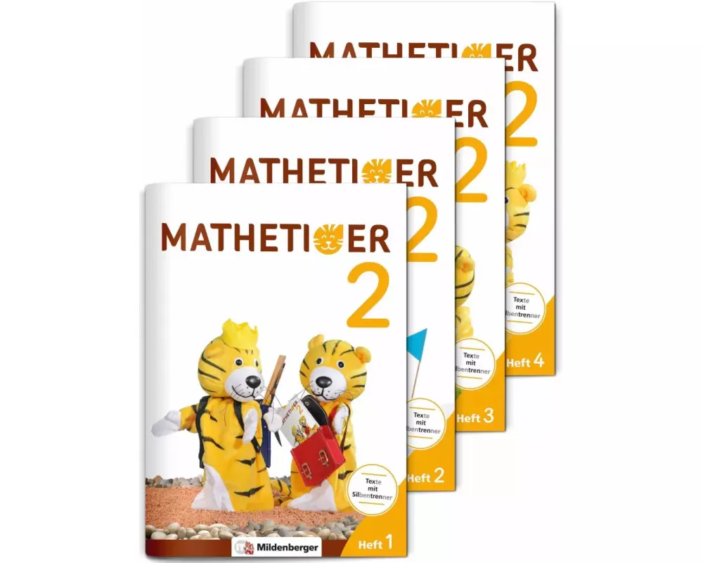 Mathetiger 2 - Jahreszeiten-Hefte - Neubearbeitung