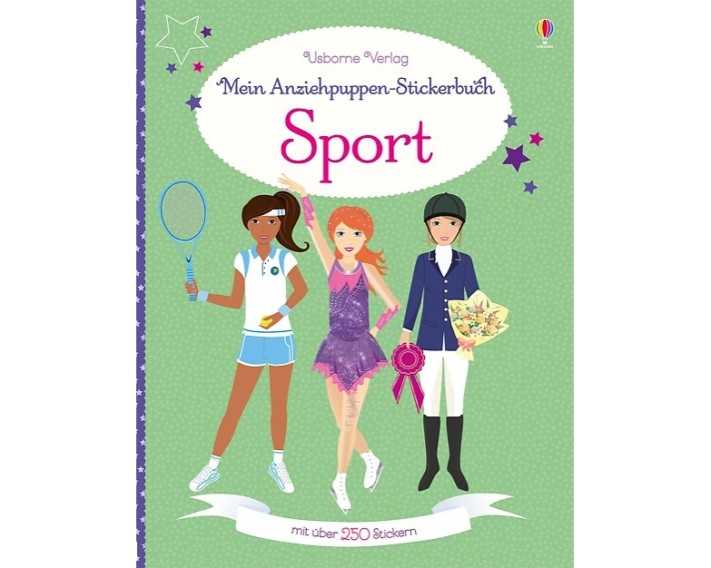 Mein Anziehpuppen-Stickerbuch: Sport