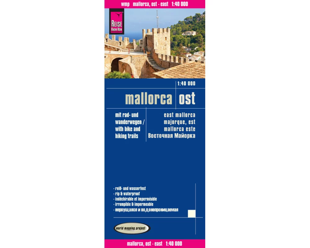 Reise Know-How Rad- und Wanderkarte Mallorca Ost (1:40.000)