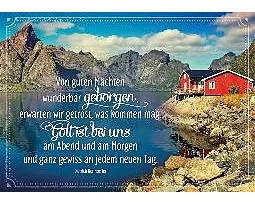 Von guten Mächten wunderbar geborgen, erwarten wir getrost, was kommen mag