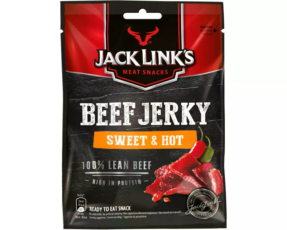 Jack Link's Fleischsnack Beef Jerky Sweet & Hot 25 g