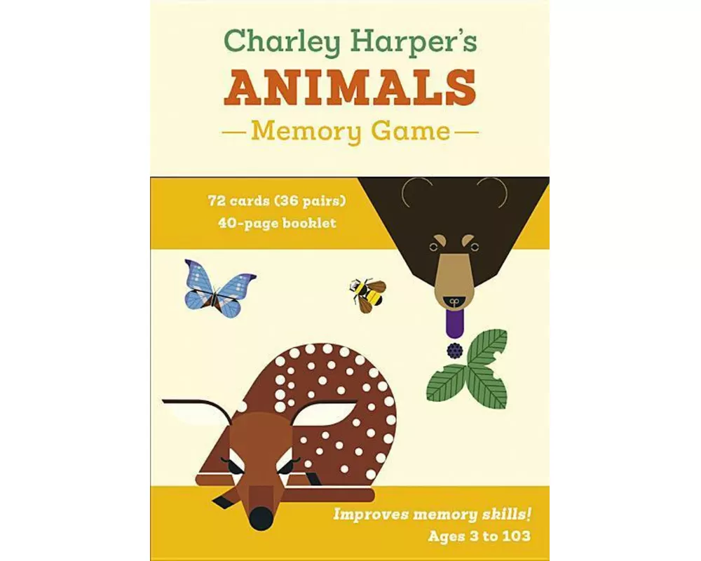 Charley Harper’s Animals Memory Game