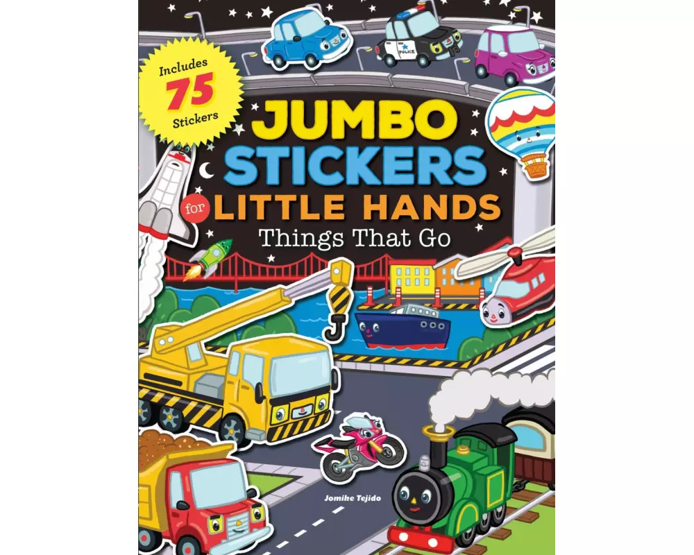 Jumbo Stickers for Little Hands: Things That Go