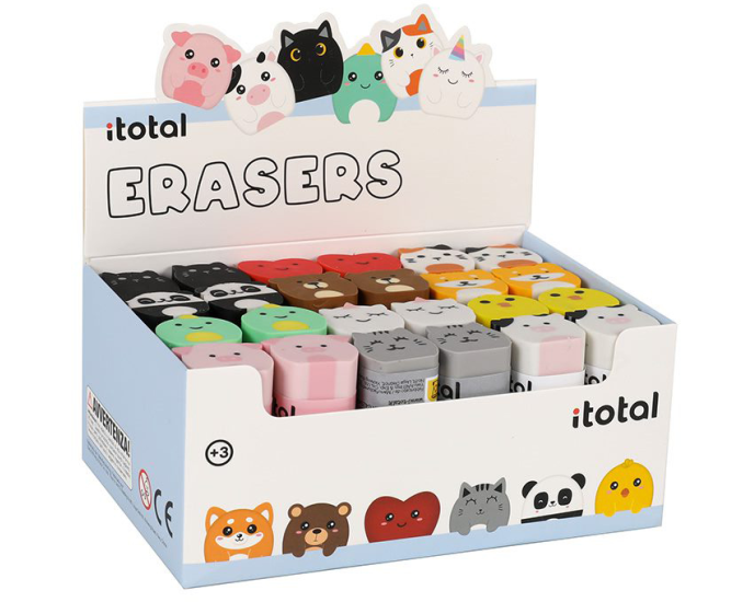 ROOST Radiergummi 12 ass. XL1804A 12 Desings