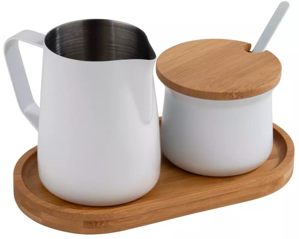 APS Zucker & Milch Set Miluro Braun/Weiss