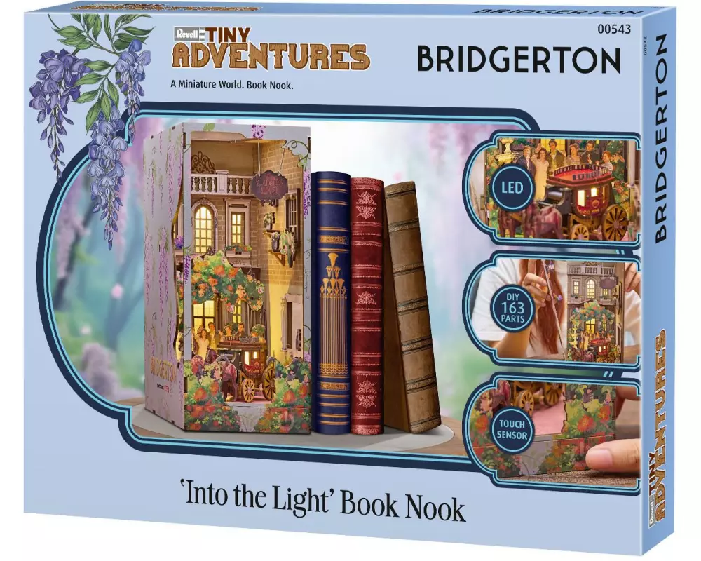 Revell Tiny Adventures – Bridgerton Into the Light Book Nook