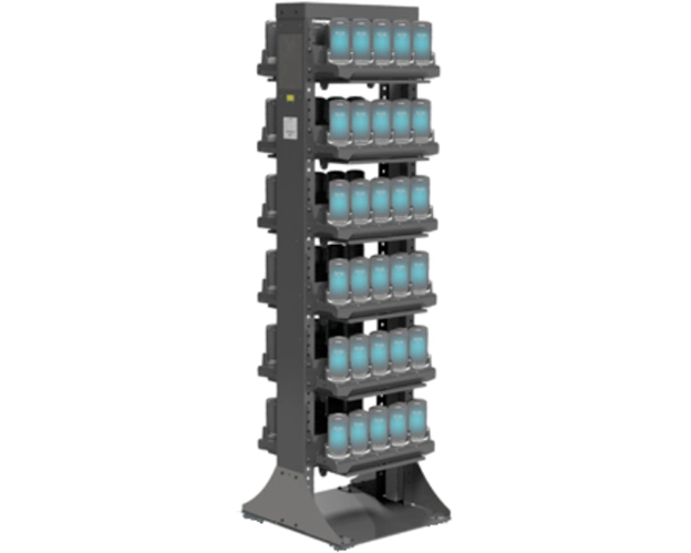 Zebra Floor Standing Open Frame Rack Frame