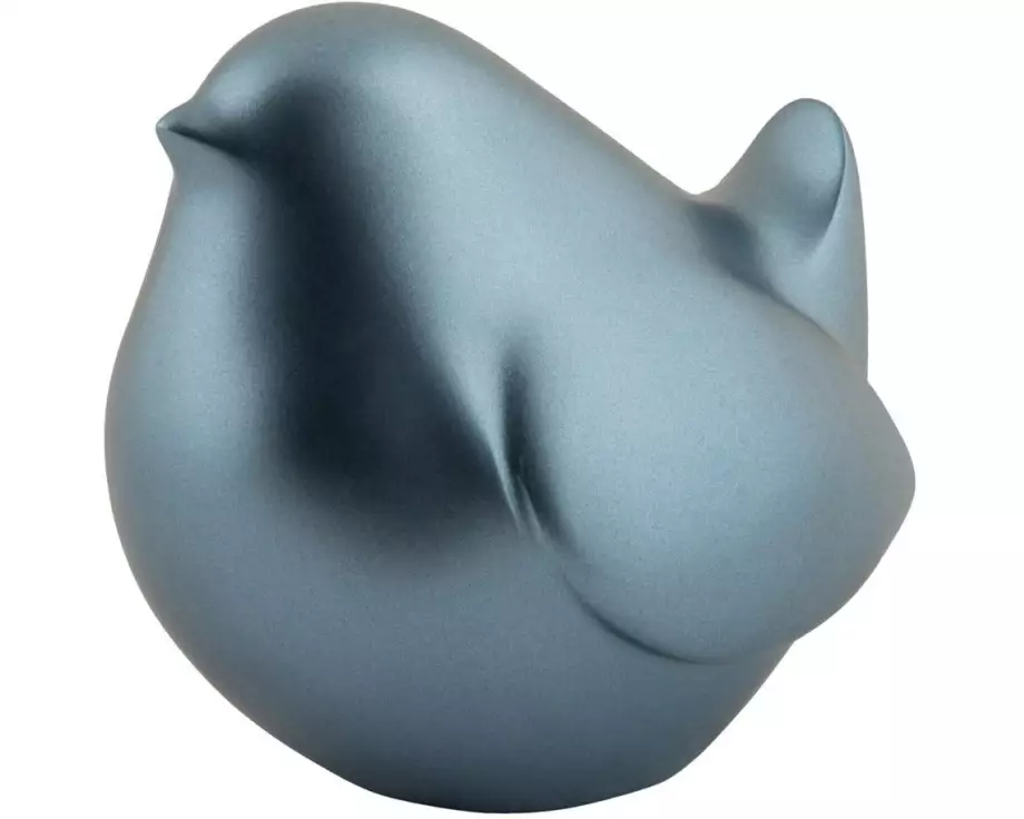 present time Aufsteller Fat Bird Dunkelblau Metallic