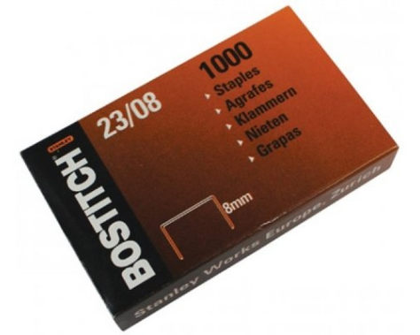 BOSTITCH Heftklammern 23/8 mm 23-08-1M 1000 Stück