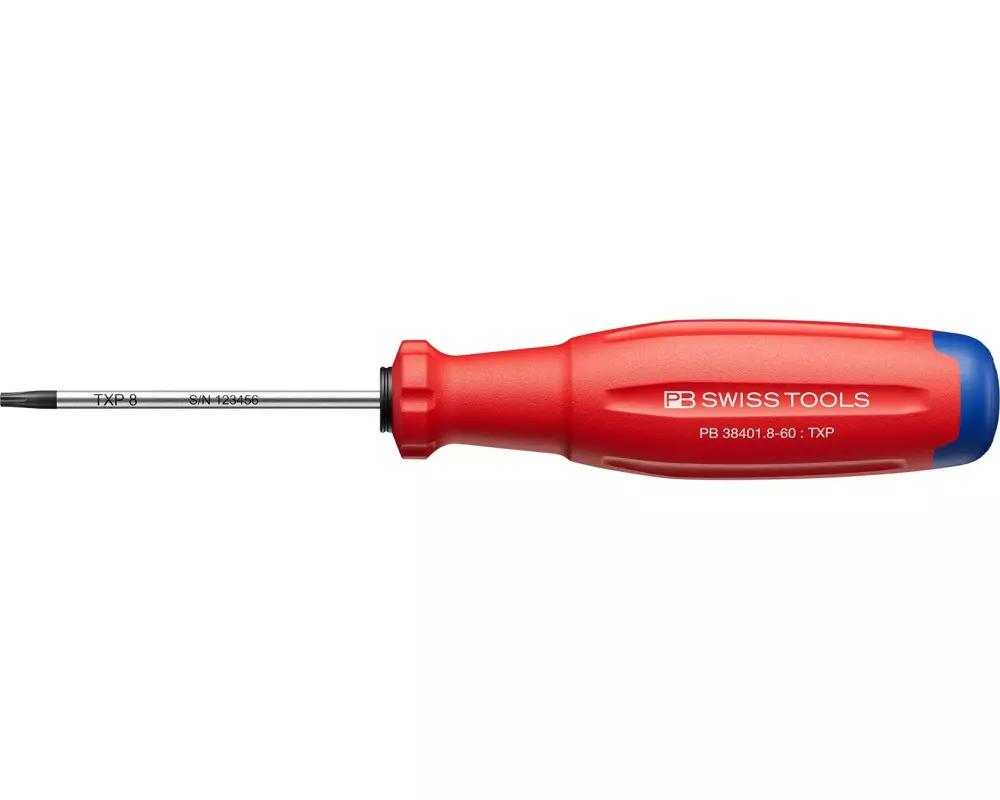 PB Swiss Tools Schraubenzieher SwissGrip Evo Torx Plus 8-60